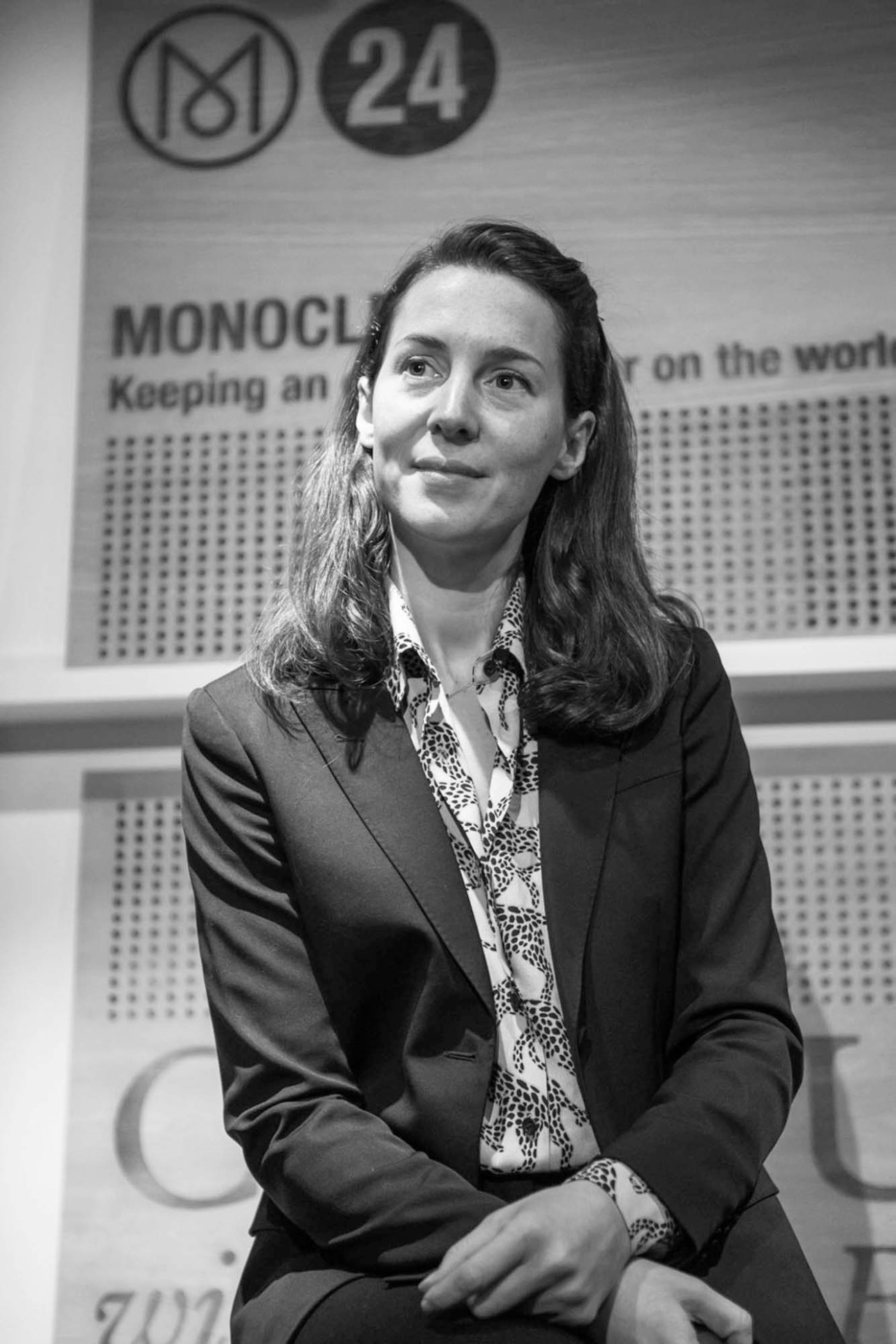 Victoria Siddall from Frieze speaking at a live show event