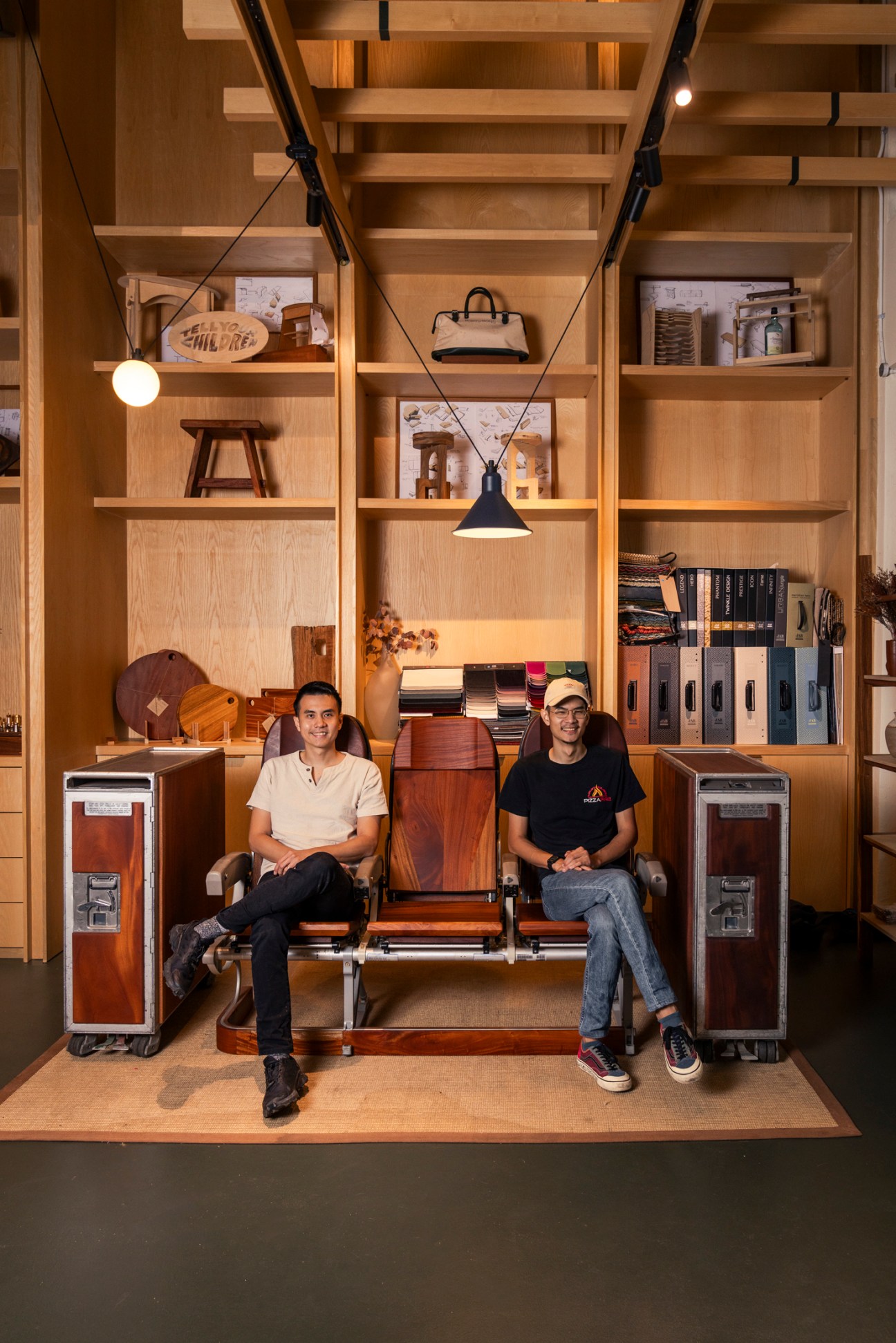 Morgan (on left) and Ryan Yeo of Roger & Sons