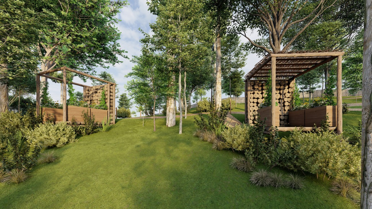 Therapy garden in Ukraine
