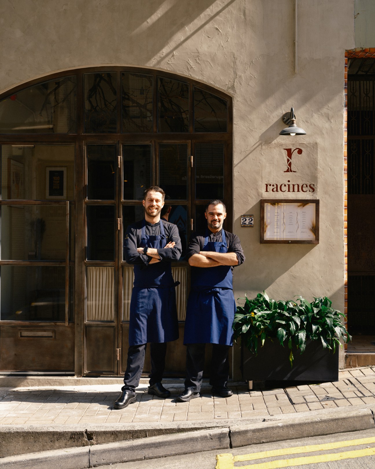 Romain Dupeyre (on left) and Adrien Castillo