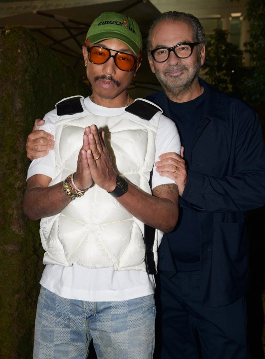 Remo Ruffini with Pharrell Williams