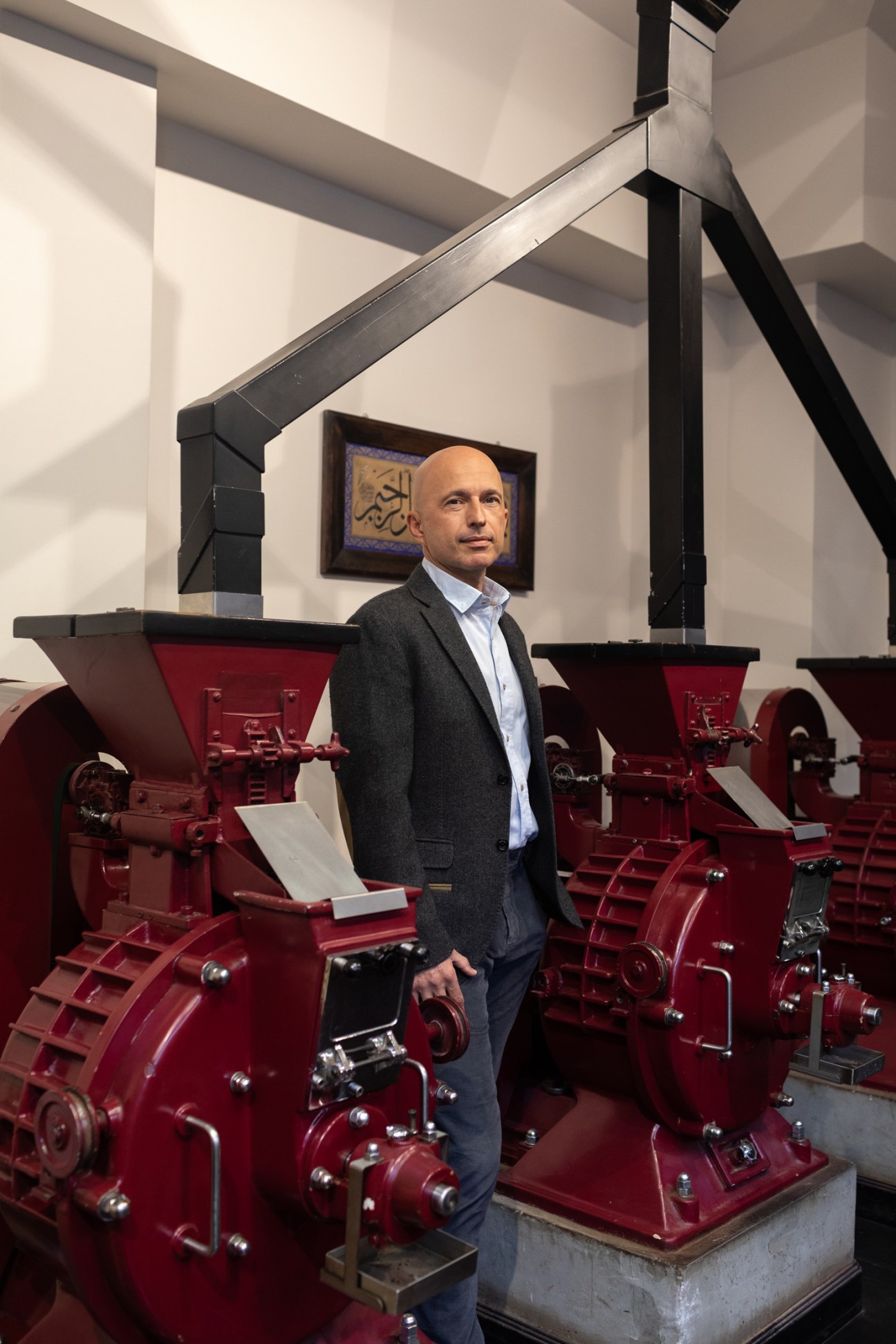 Hakan Goney of traditional coffee roaster Kurukahveci Mehmet Efendi