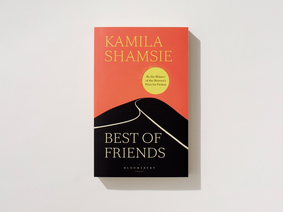 Cover of Best of Friends novel by Kamila Shamsie