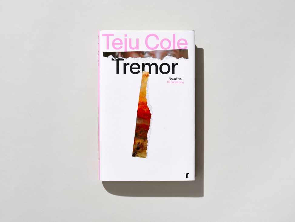Book cover with abstract geometric design in muted colors