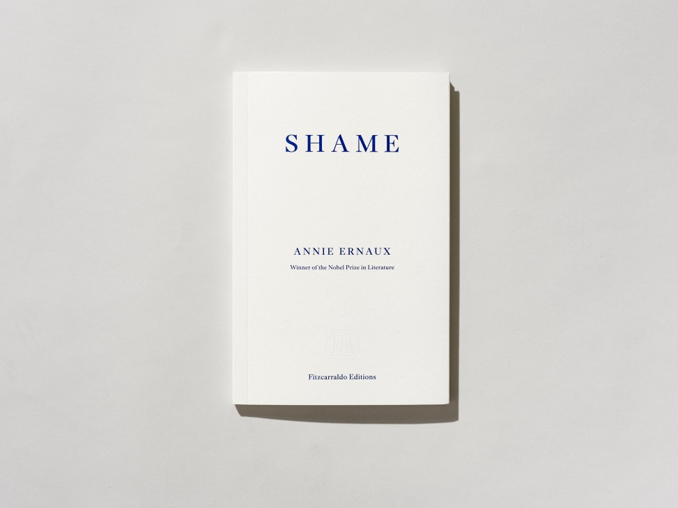 Book cover showing minimalist design with dark text on light background