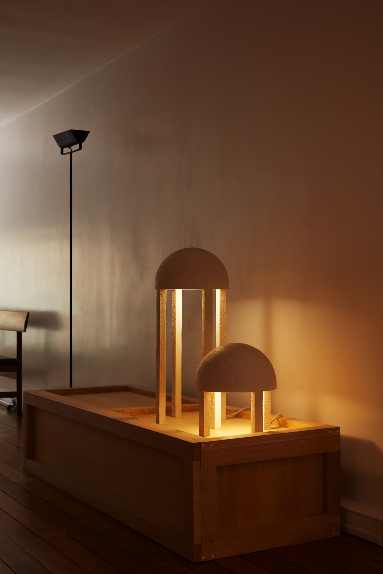David Giroire in his Palais Royal gallery space hosting design events