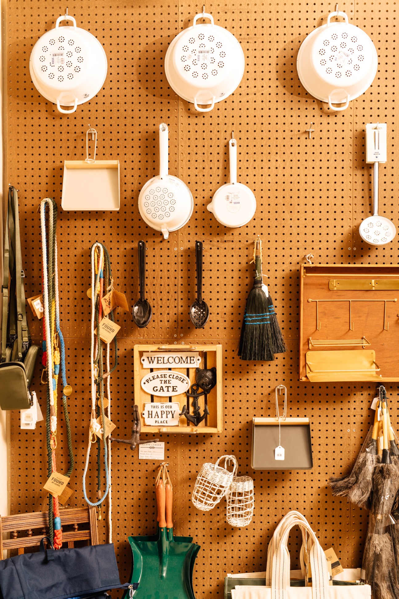 Regional wares at Clove & Creek