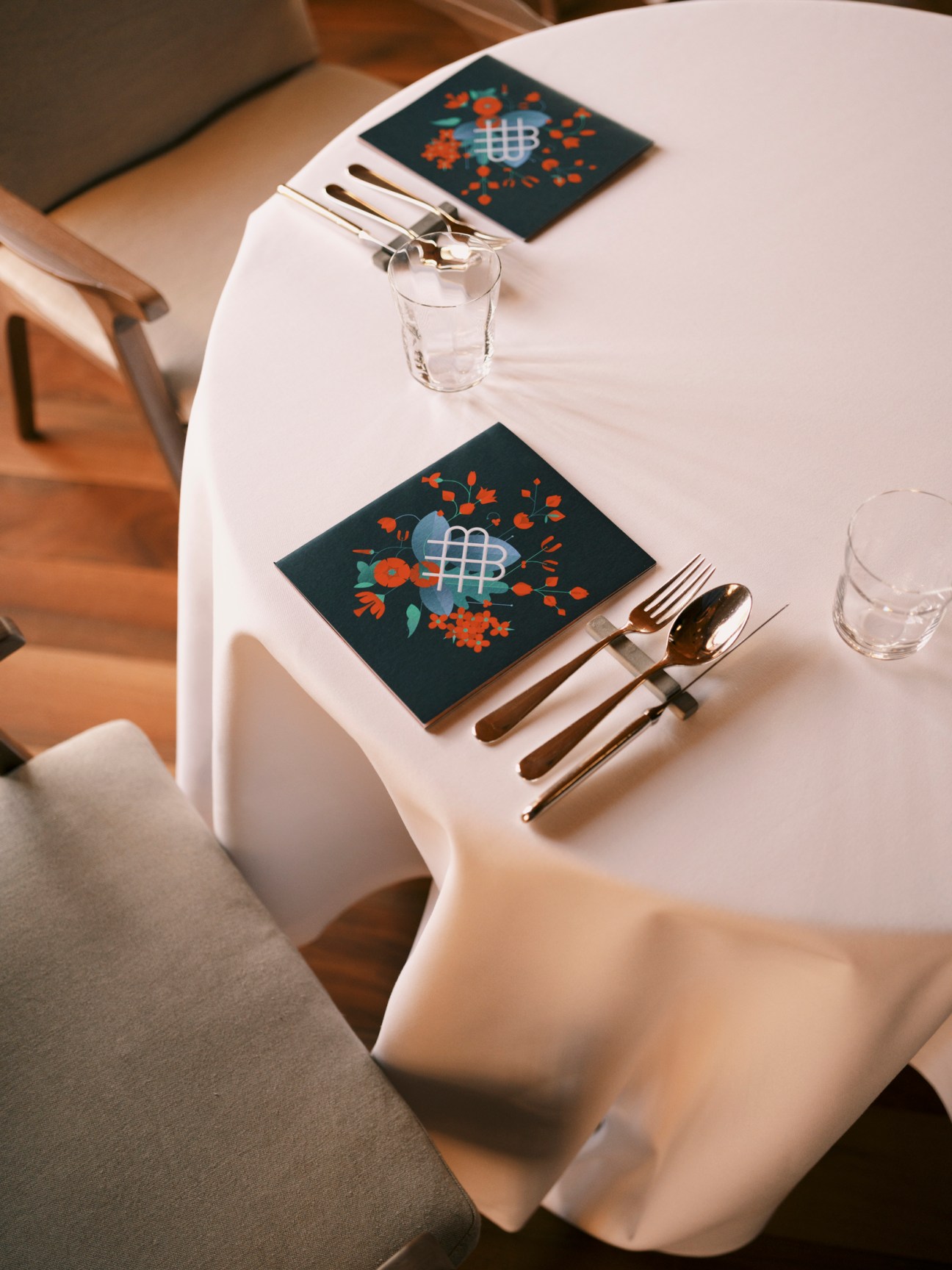 Close-up view of restaurant menu card with text