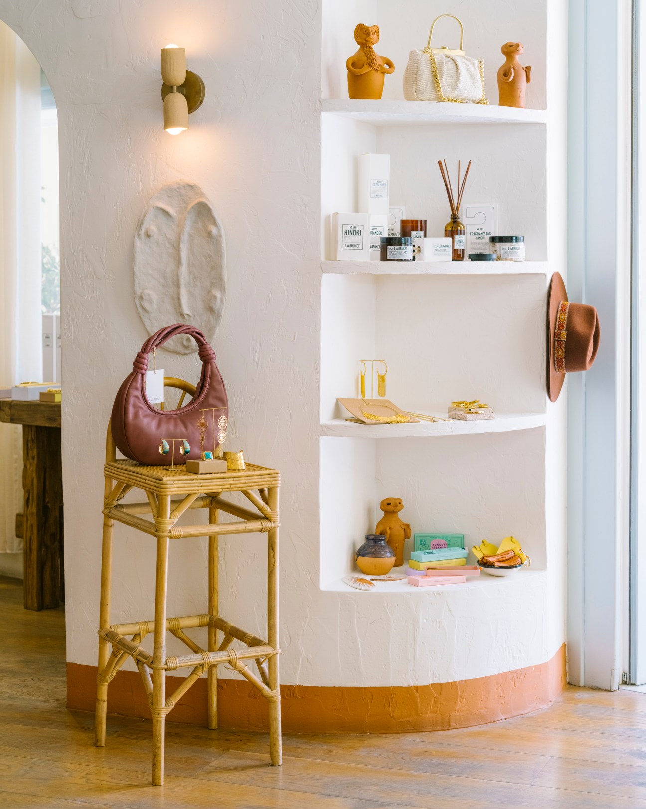 Accessories and craft pieces at Montesol boutique