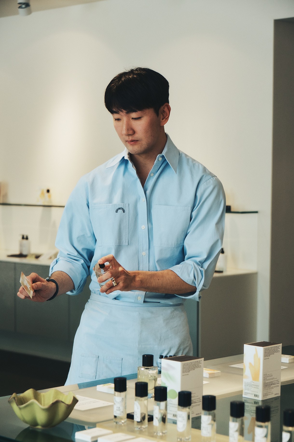 Testing out a new fragrance