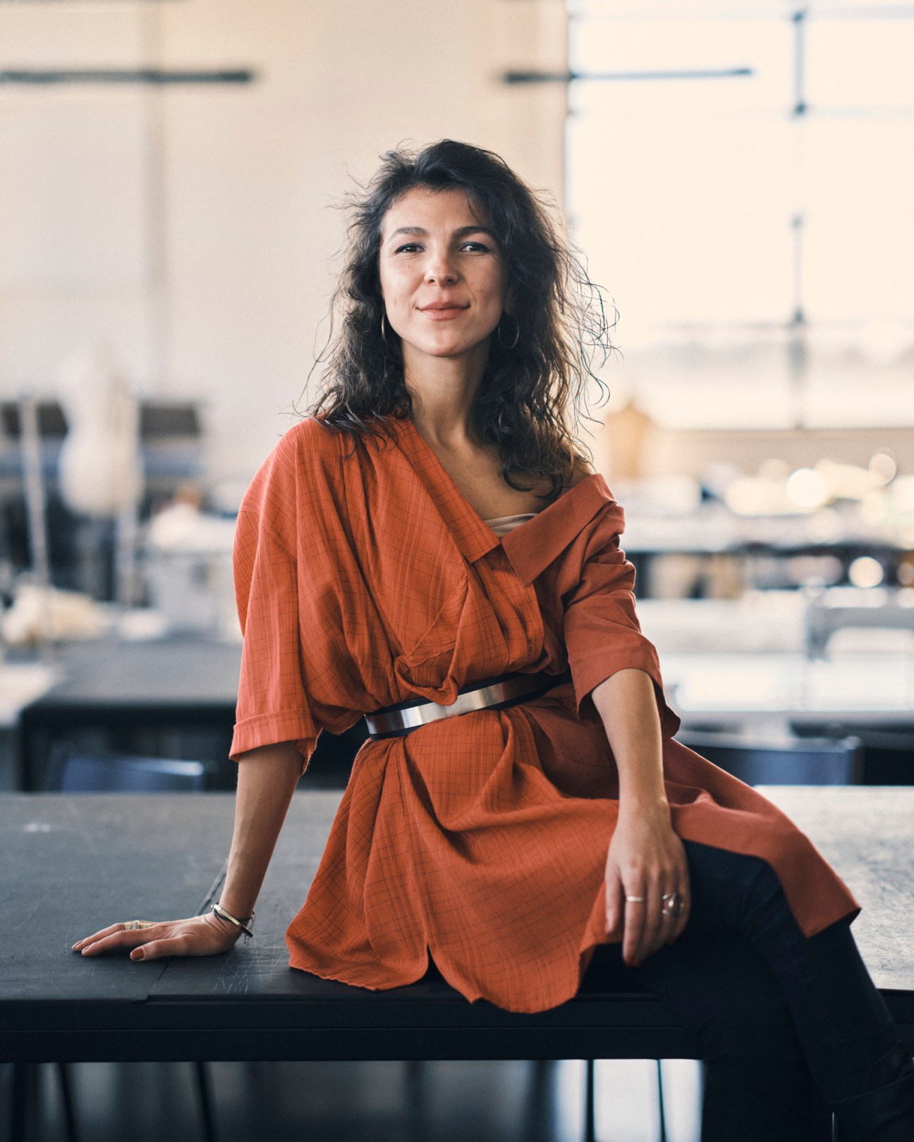 Portrait of fashion student Cristina Neagu