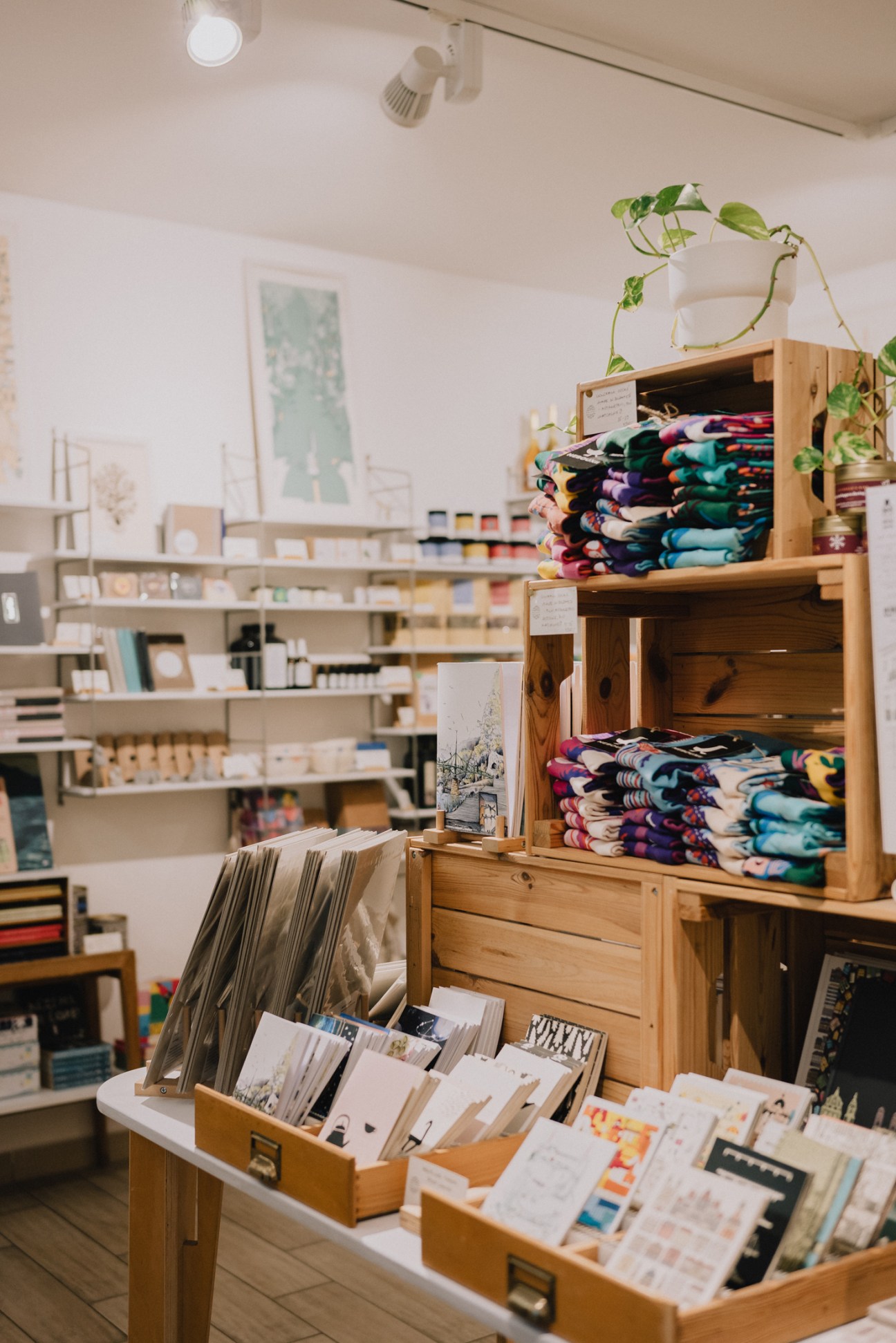 Dea Bilau in Prezent shop with Touch Me Not Clothing and Blind Chic backpacks