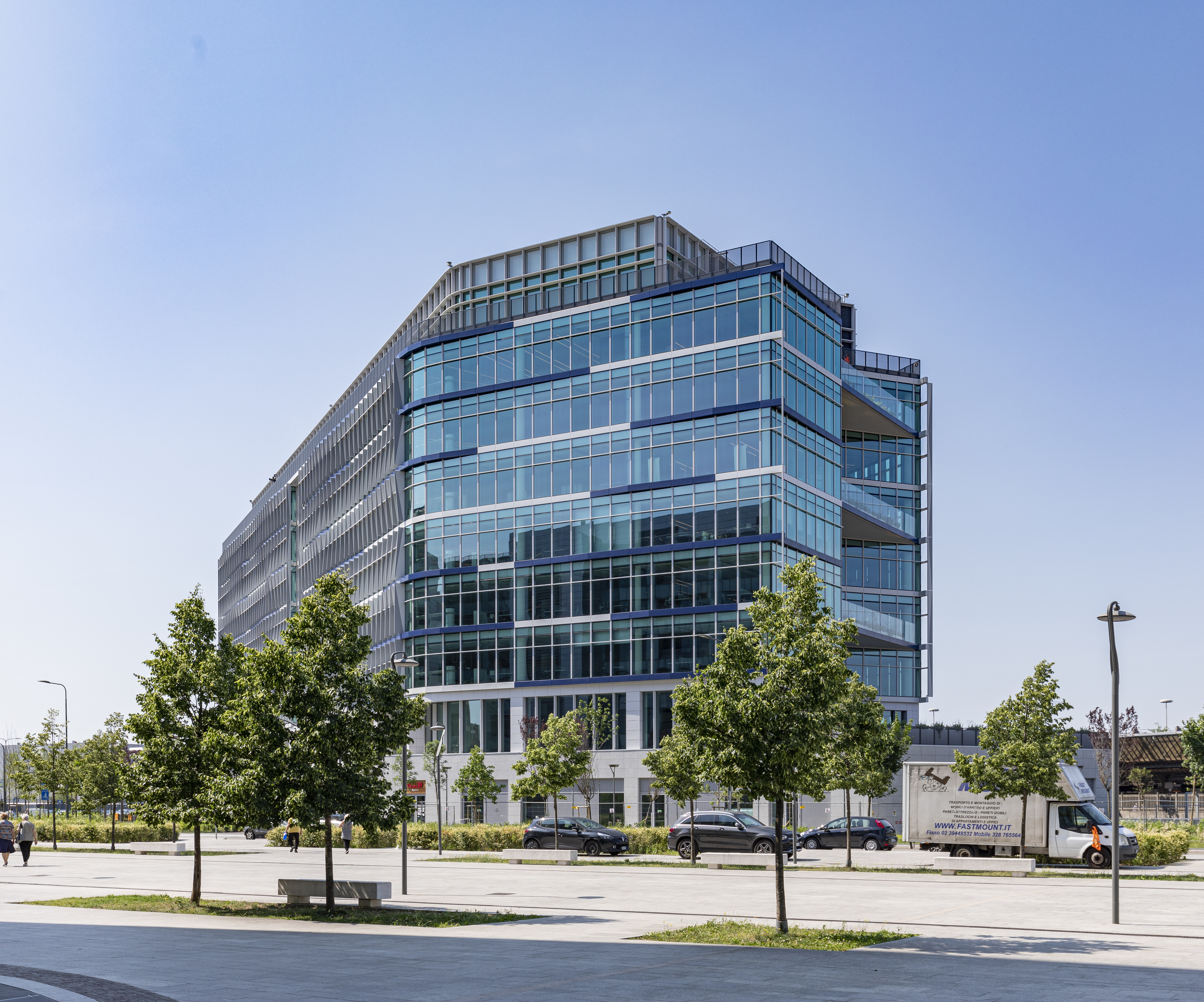 Milan’s Spark Business District.