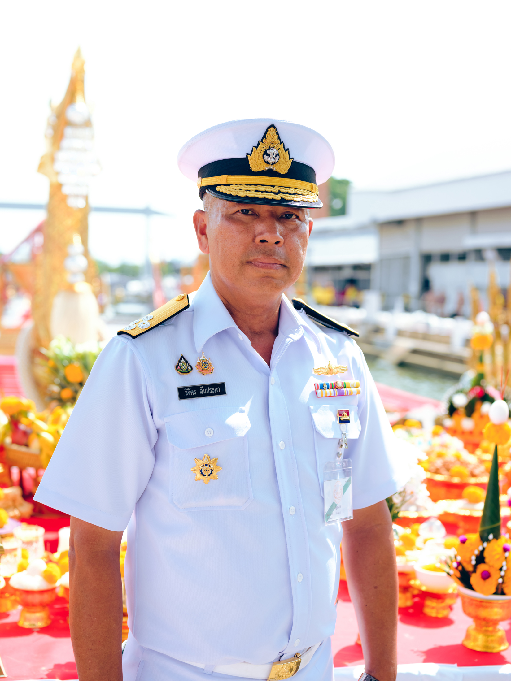 Admiral Vijit Tanprapha, Chairman, Preparatory Committee for the 2024 Royal Barge Procession