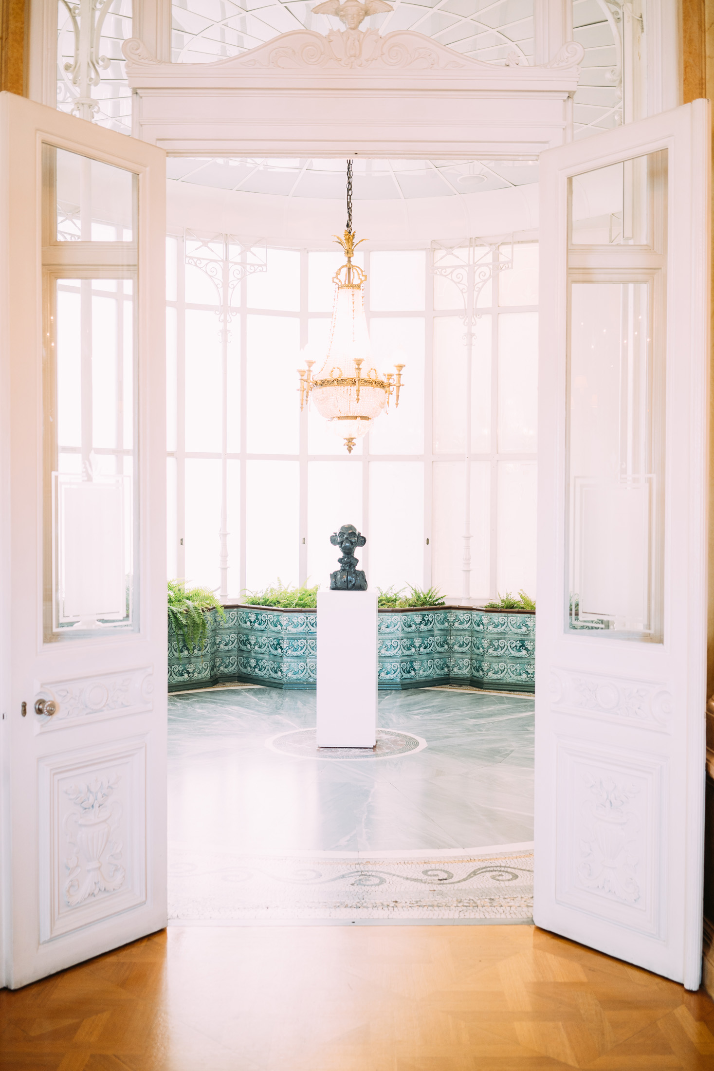 Inside the Museum of Cycladic Art.