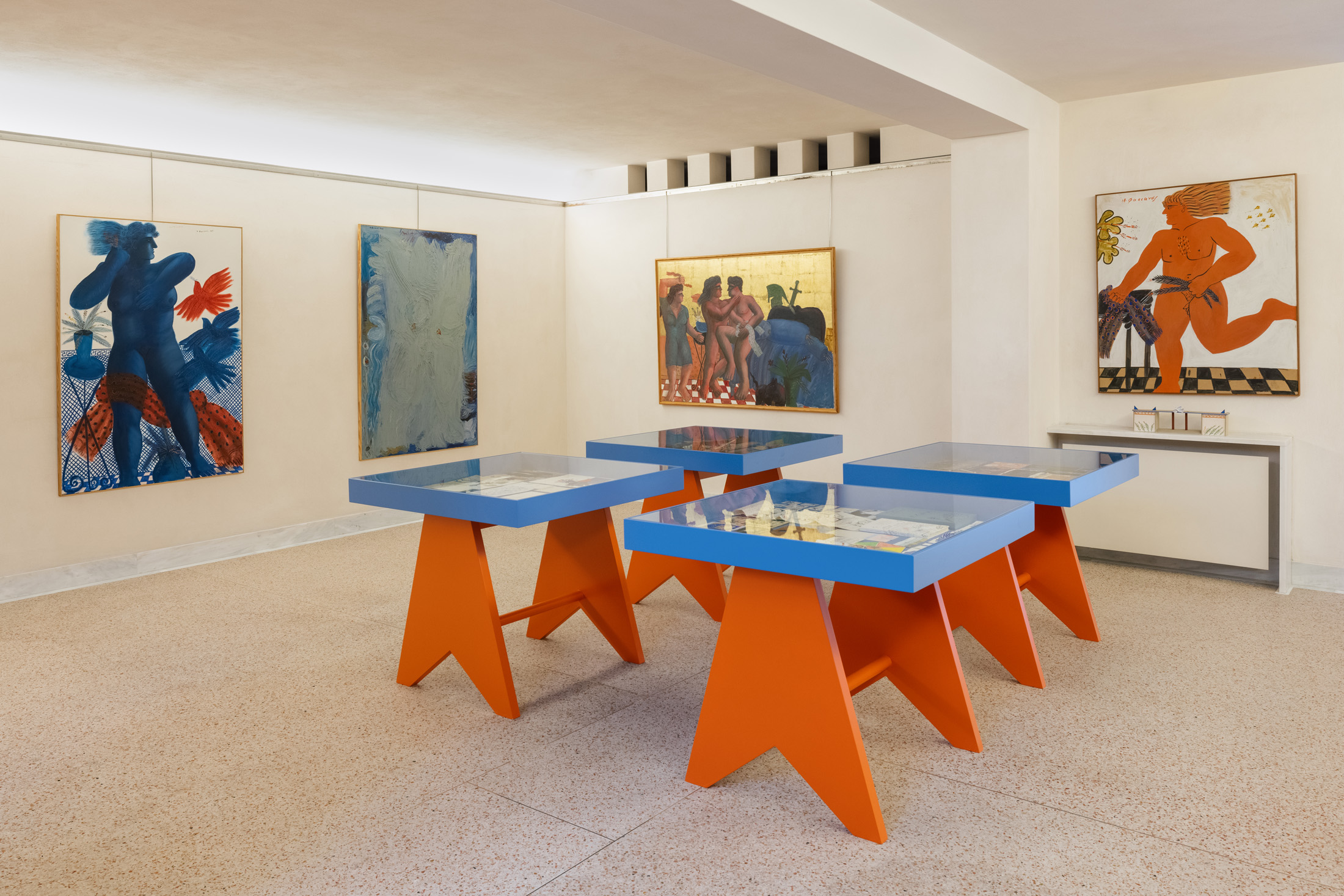 Inside the Alekos Fassianos Museum.