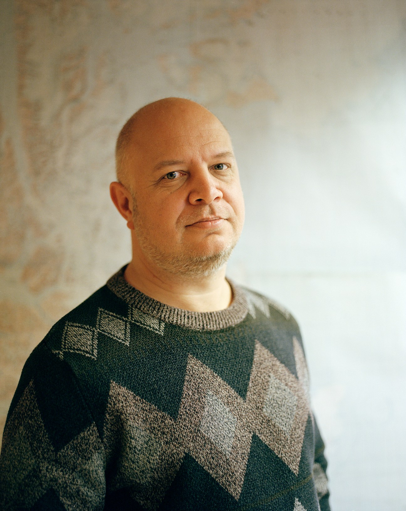 48-year-old male reporter working on environmental stories