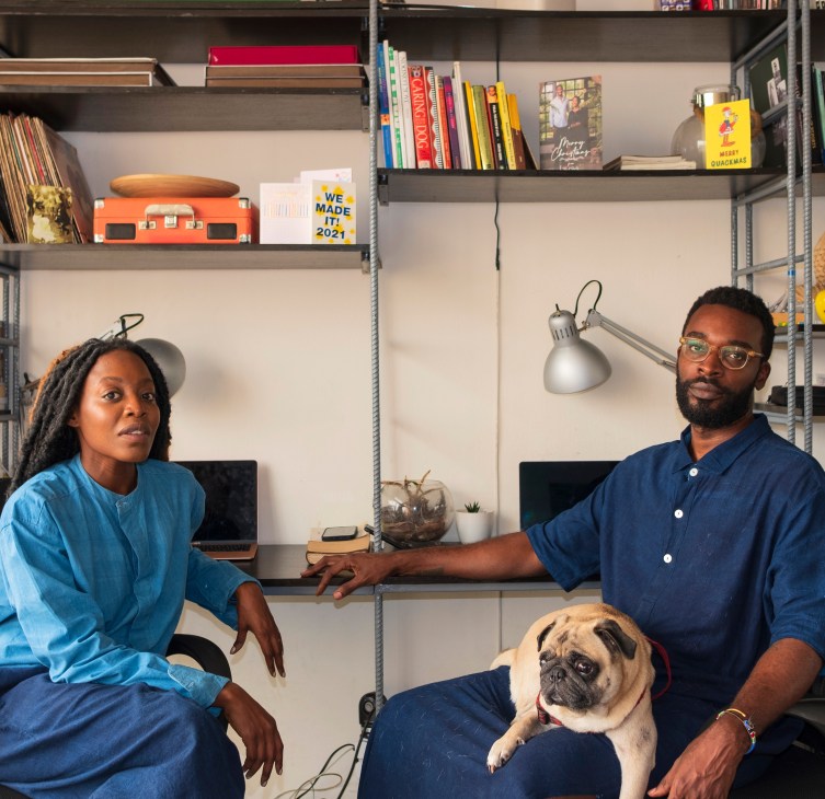 Oroma Cookey-Gam and Osione Itegboje, founders of This Is Us clothing brand