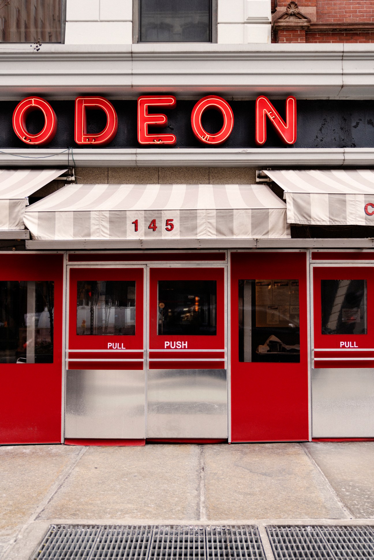 Dining interior of The Odeon