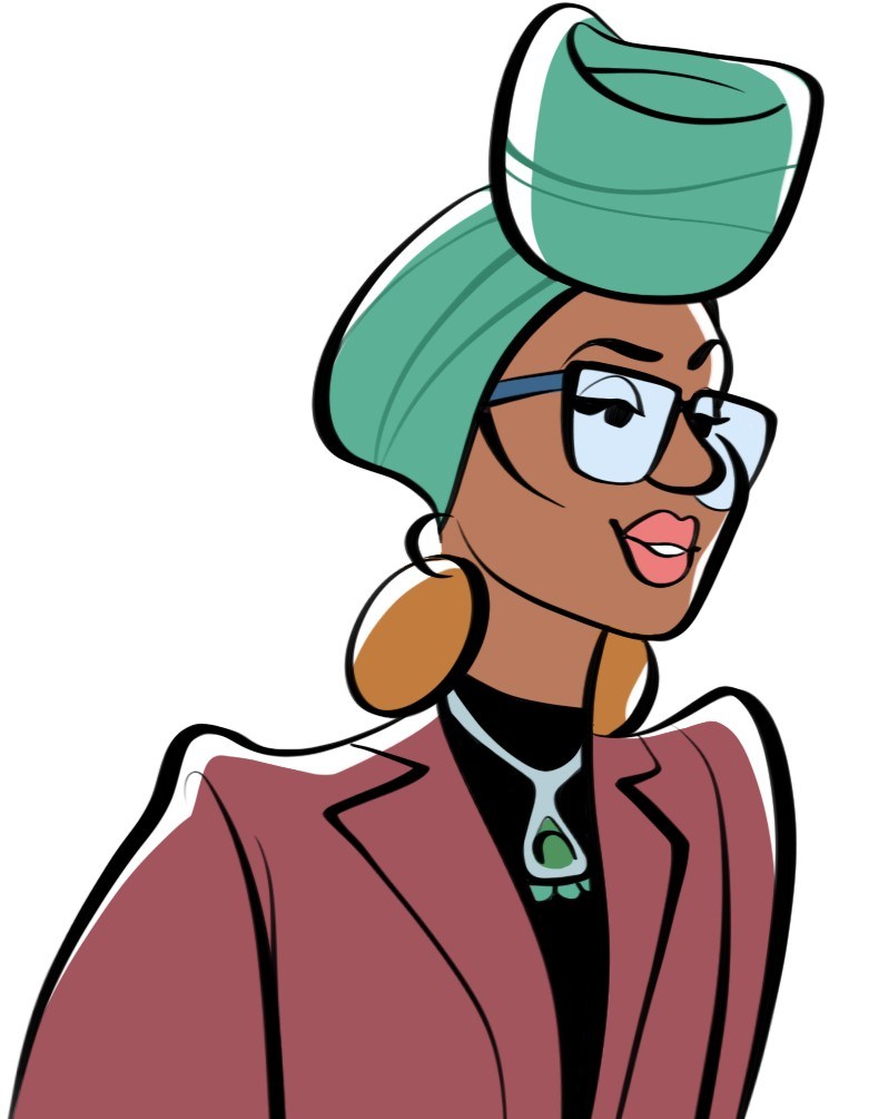 Yassmin Abdel-Magied in portrait shot