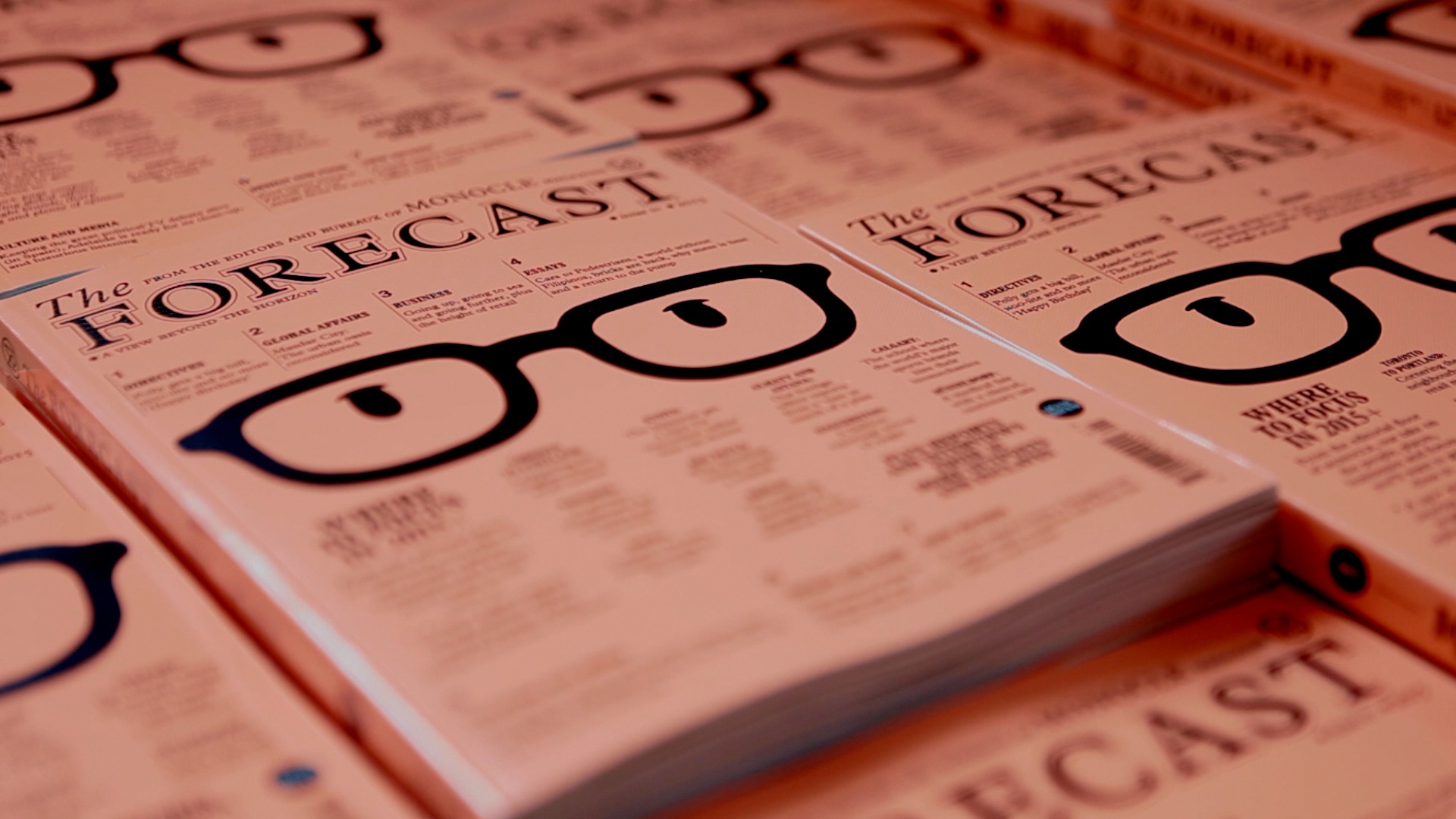 Cover of Monocle magazine.