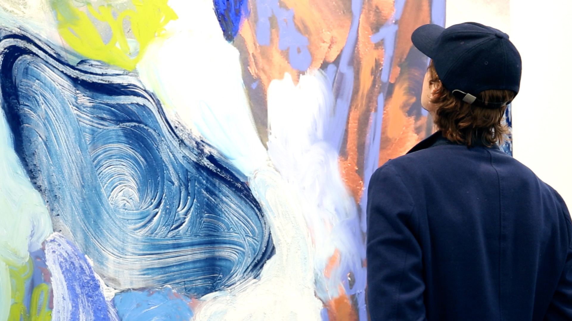 A painting at Frieze Art Fair 2017