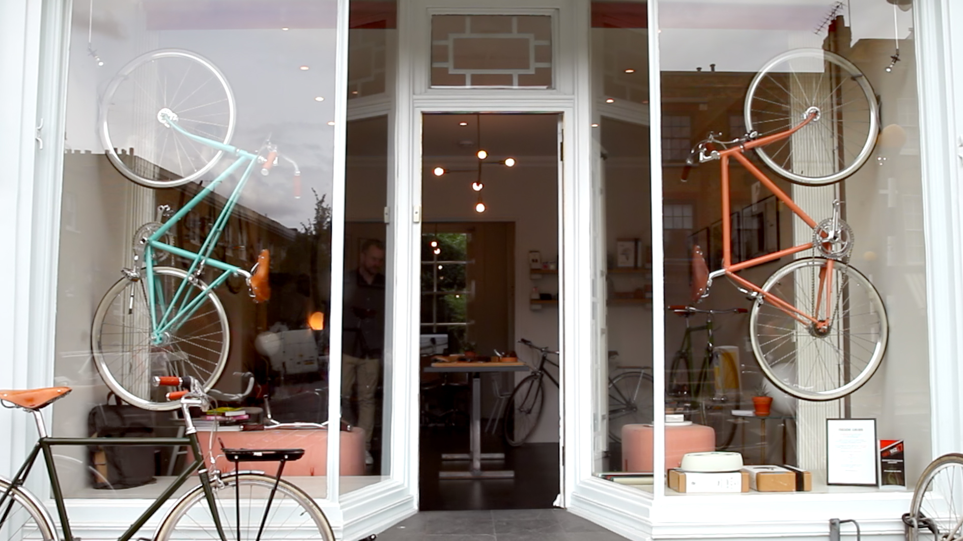 bike shop window