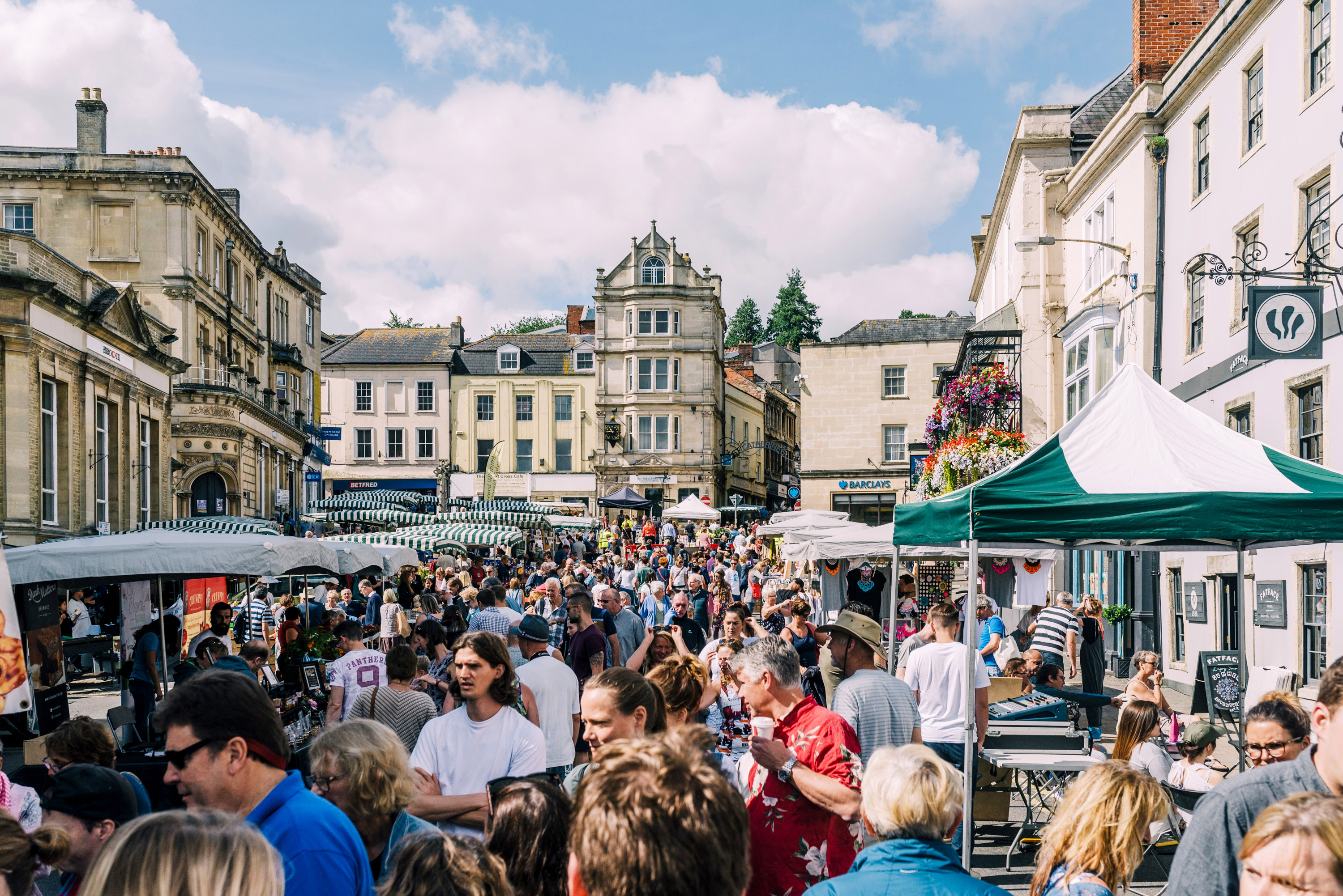 Frome busy High Street