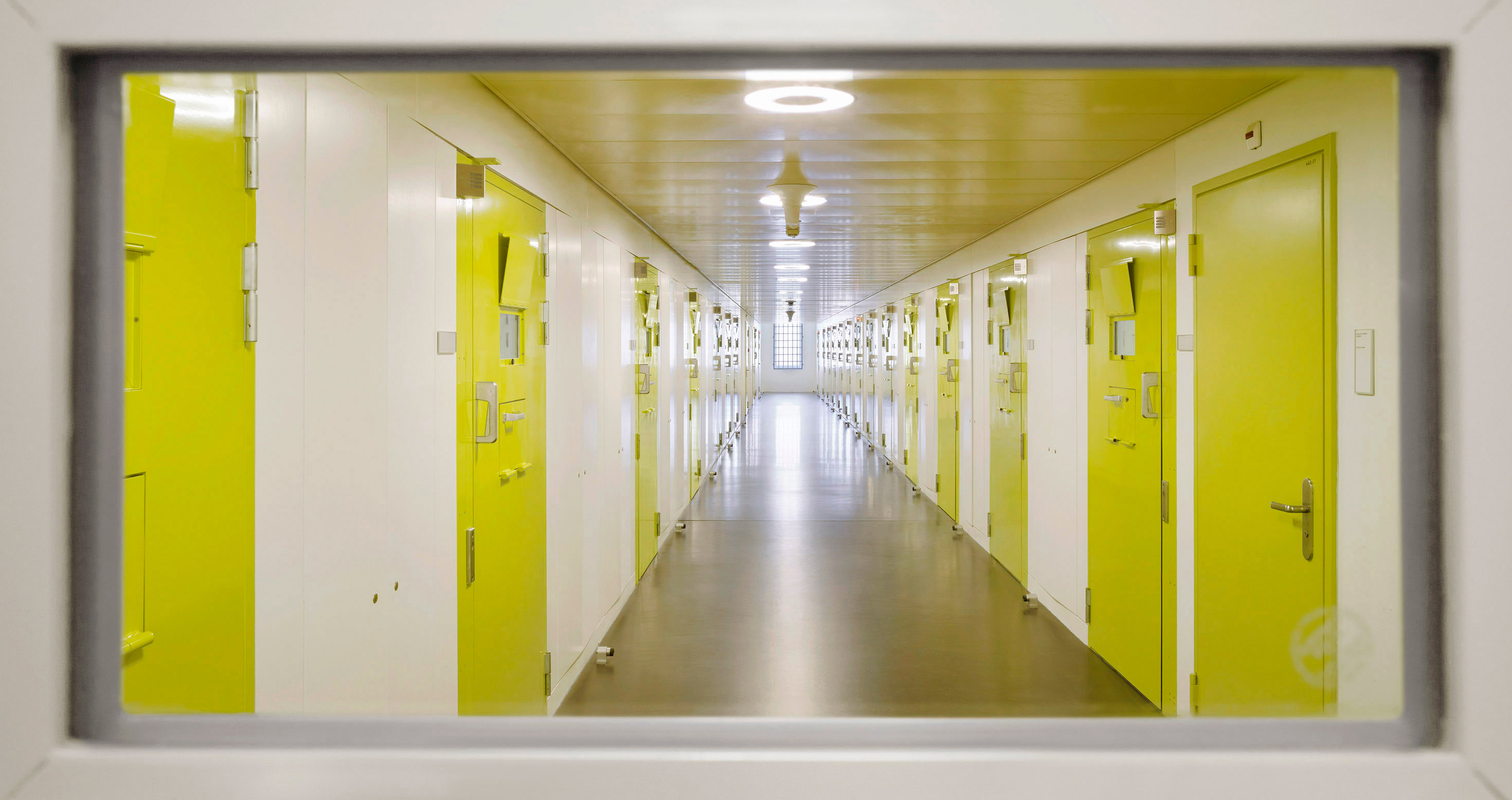 Prison cells in Muttenz, Switzerland