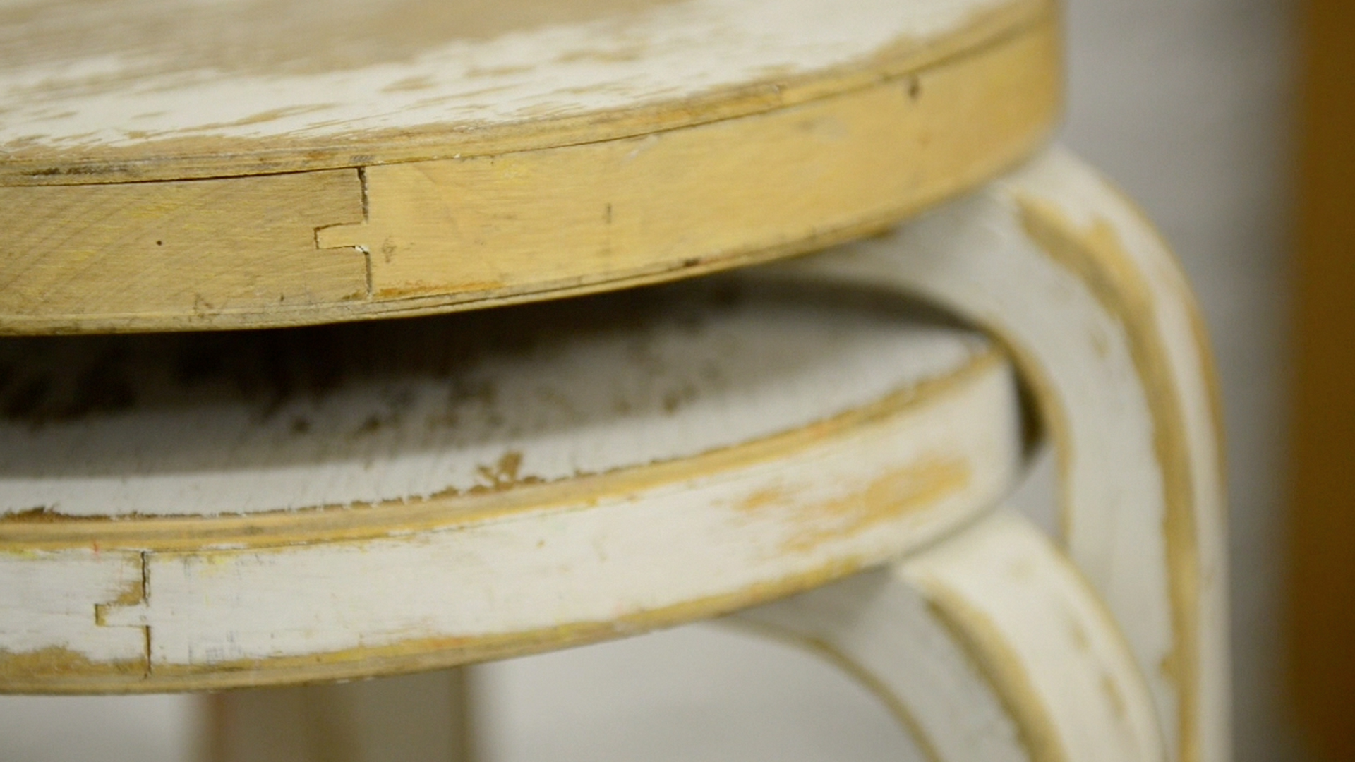 wooden stool