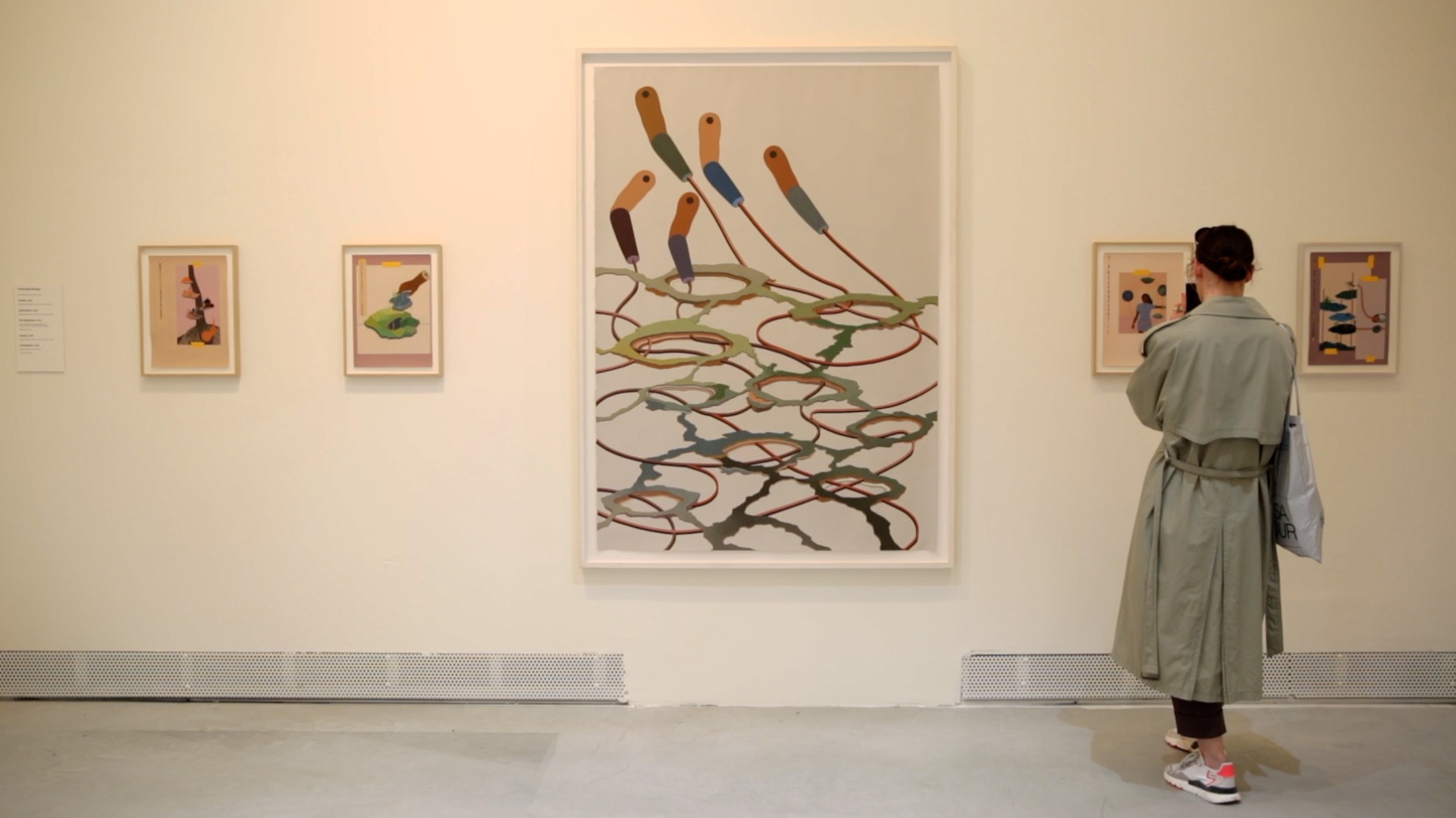 Paintings at the Venice Biennale.