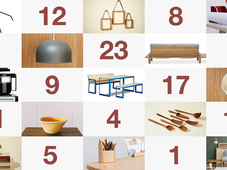 Homeware objects and furniture.