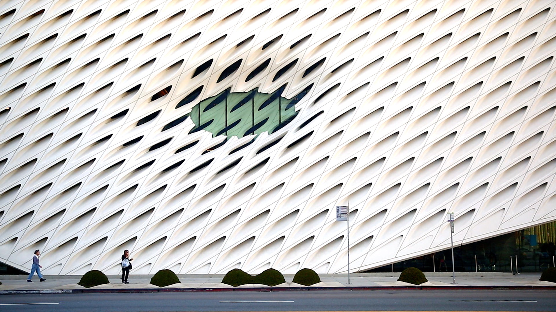 The Broad Museum architecture