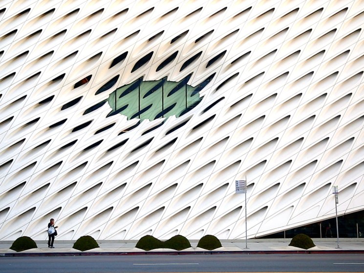 The Broad Museum architecture