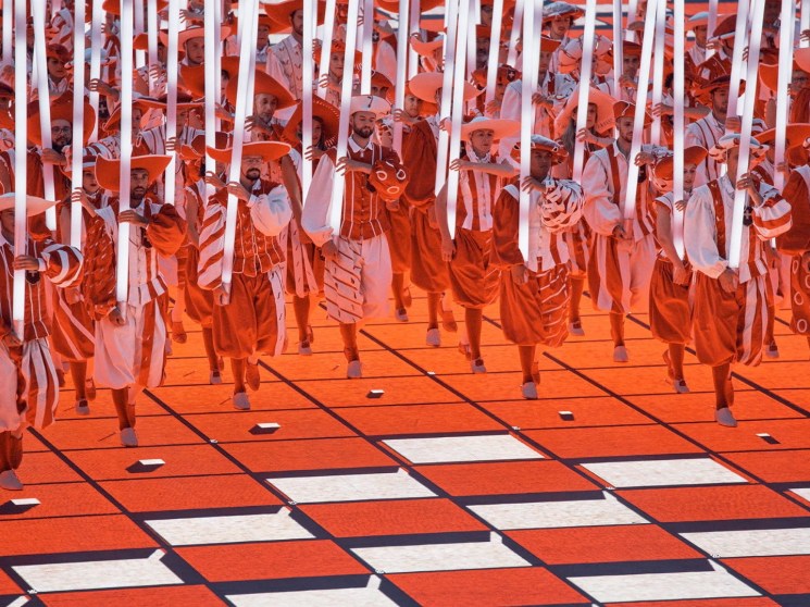 Performers at the festival