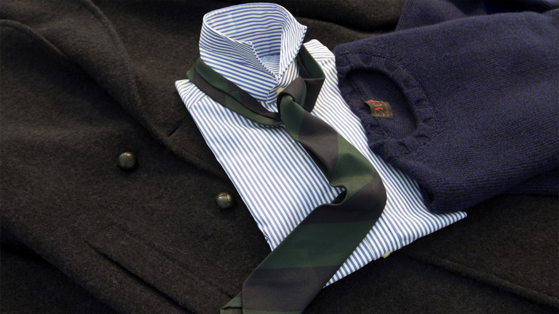 Shirt and tie