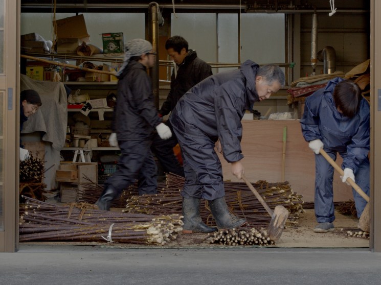 Craftsmen at work in Japan