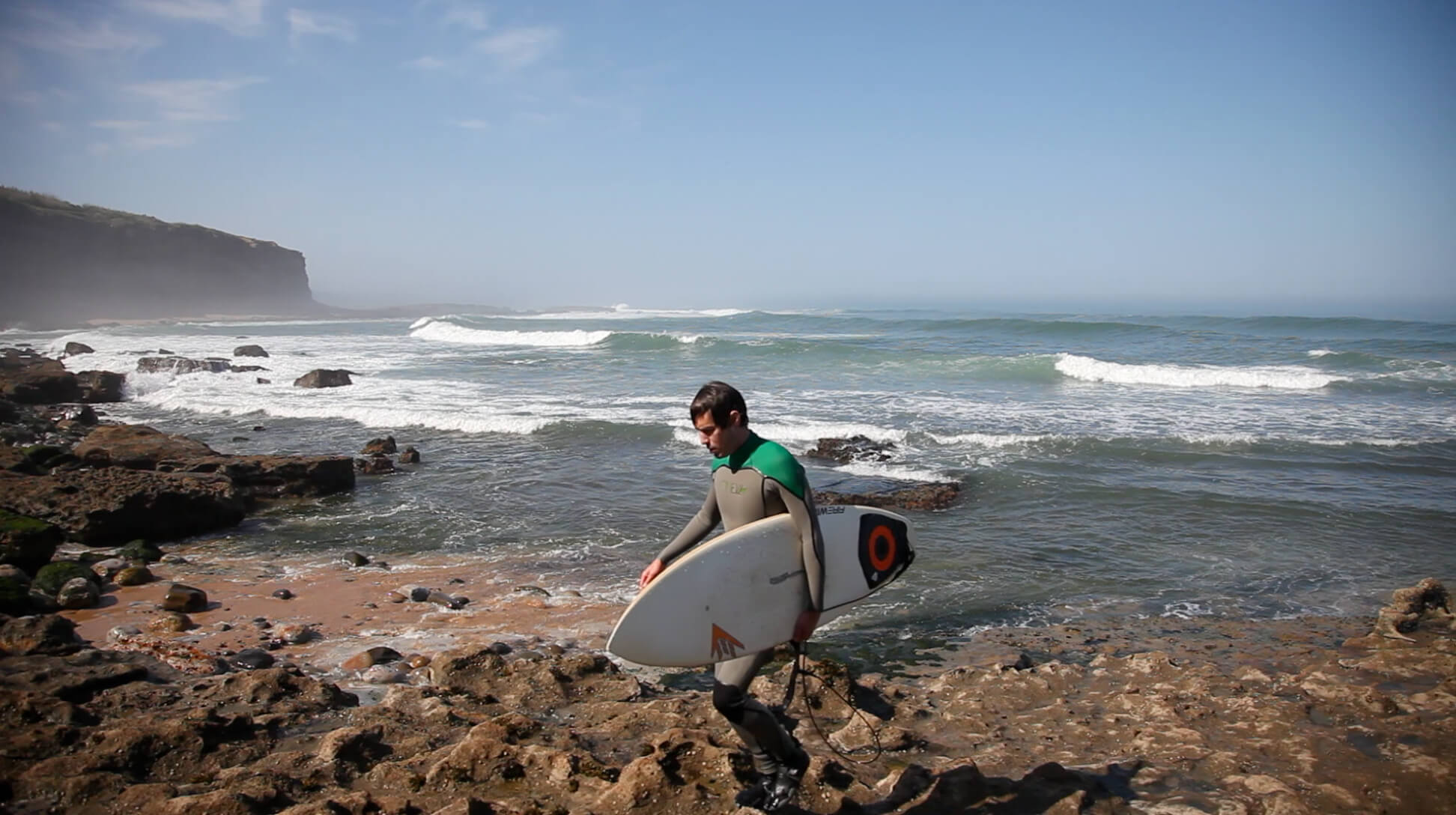 Surfer in Ericeira