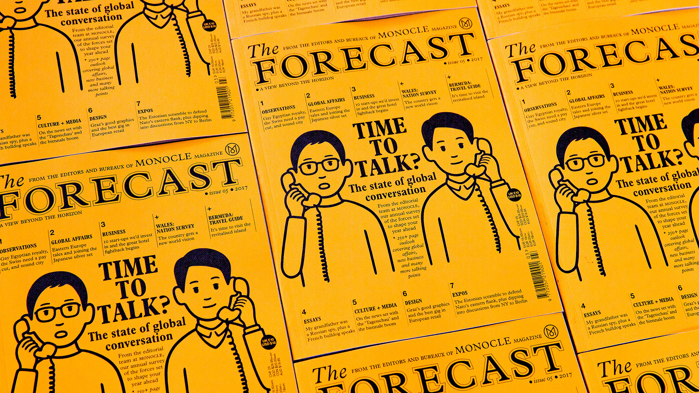 Cover of Monocle magazine.