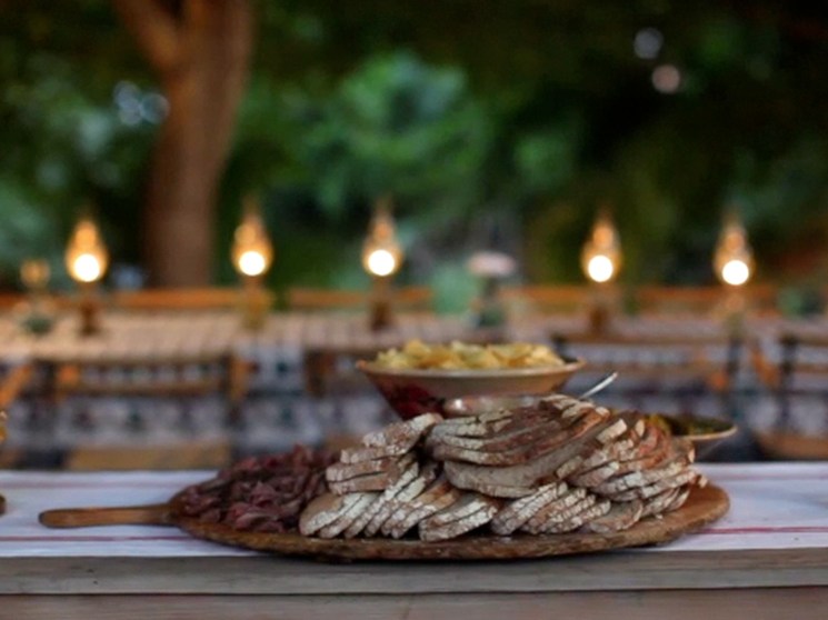 bread and meat