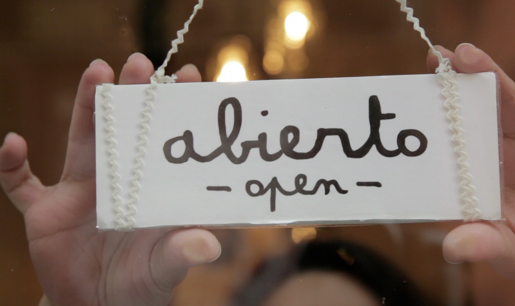 open shop sign