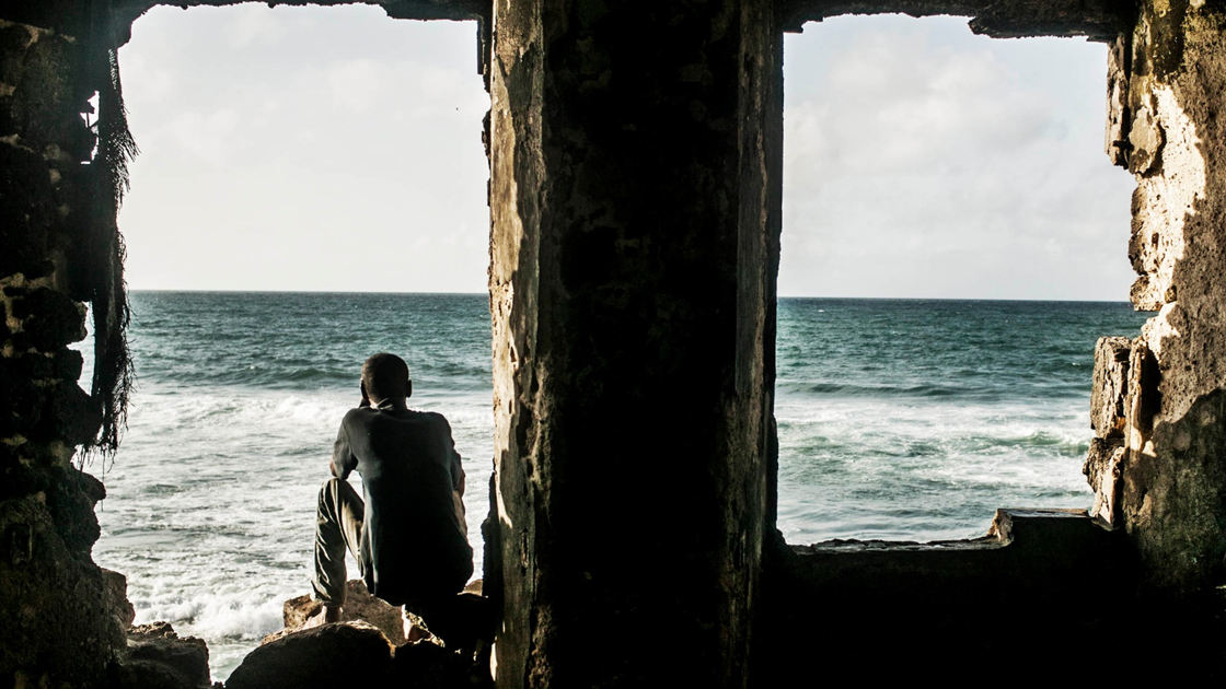 man by the sea