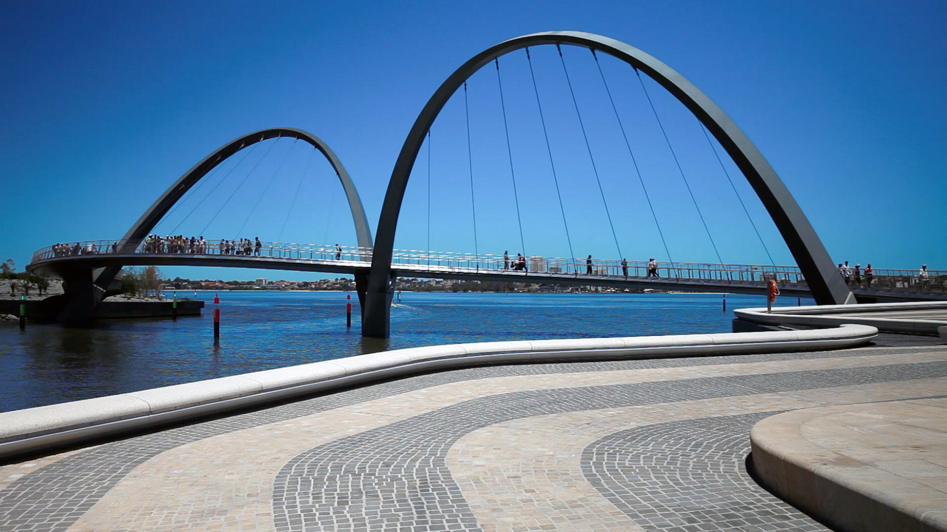 A bridge in Perth.