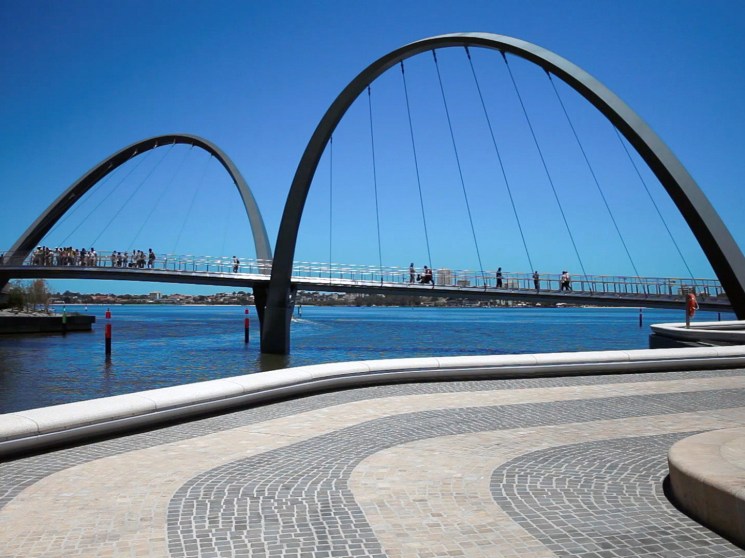 A bridge in Perth.