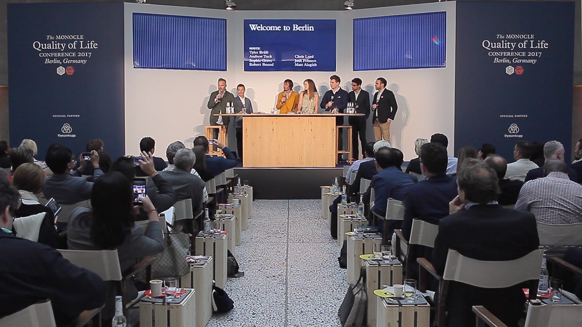 The Monocle Quality of Life Conference in Berlin.