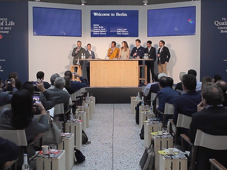 The Monocle Quality of Life Conference in Berlin.