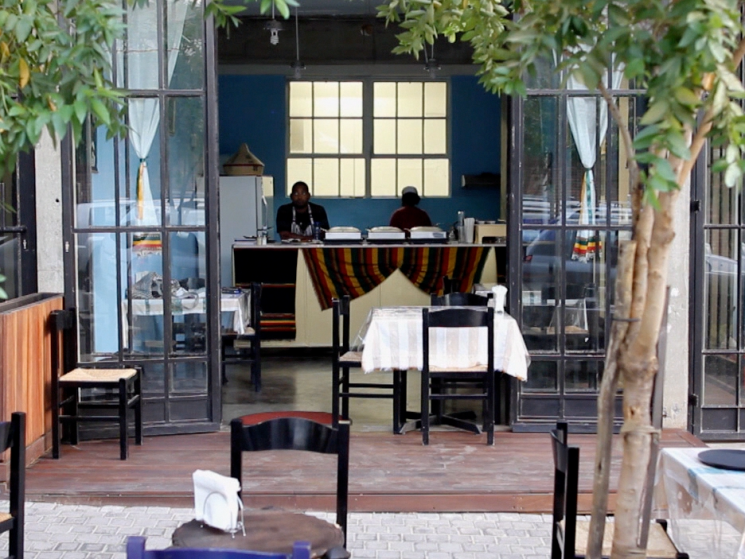 restaurant food station