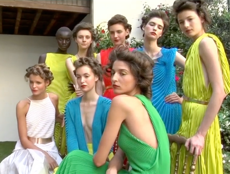 models dressed in Rabih Kayrouz