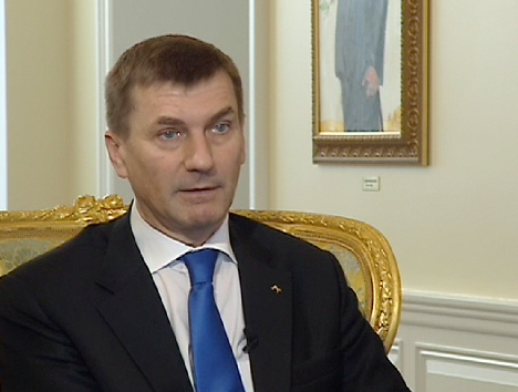 Prime Minister Andrus Ansip