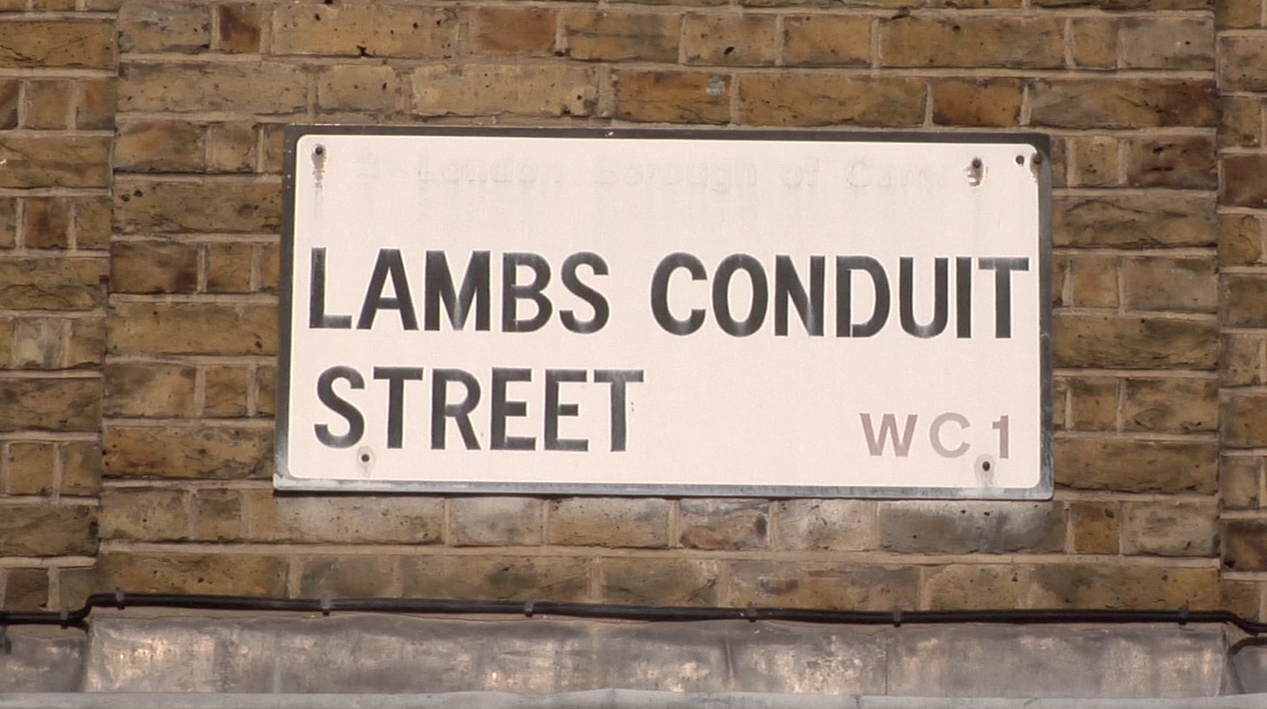 Lamb’s Conduit Street sign